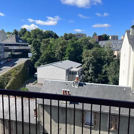 T2 Centre Ville, Soulages, Amphitheatre - Wifi Clim Balcon Parking Lägenhet *